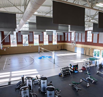 gym facility at a rehab center